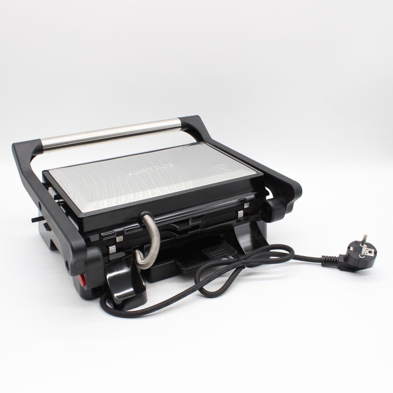 Електрогриль 2в1 SK-08092, 1500 Вт / Притискний електрогриль / Вафельниця електрична