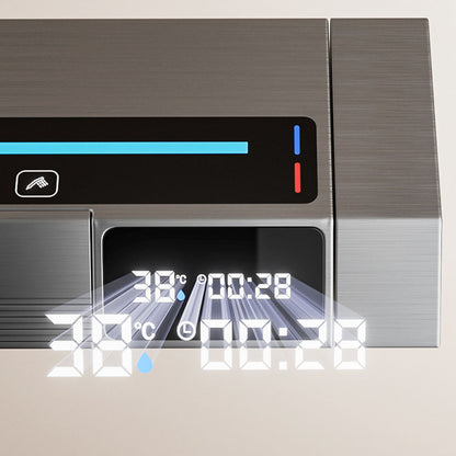 Душова система з термостатом та LED-дисплеєм 120см, AA6-6 / Комплект для душу / Душова стійка у ванну