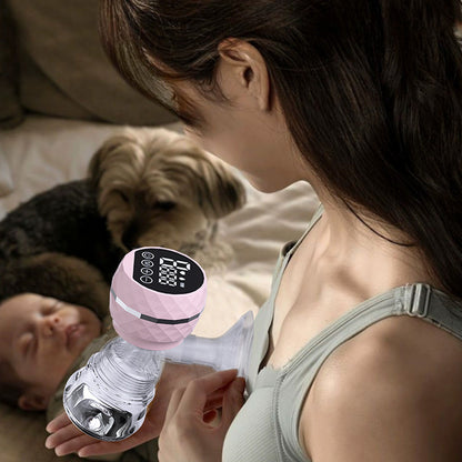 Електричний молоковідсмоктувач 180мл, LED-дисплей, USB / Бездротовий молоковідсмоктувач для грудей