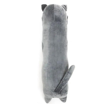 М'яка іграшка-обіймашка Кіт Батон 90 см / Плюшева іграшка для сну / Дитяча іграшка подушка-кіт