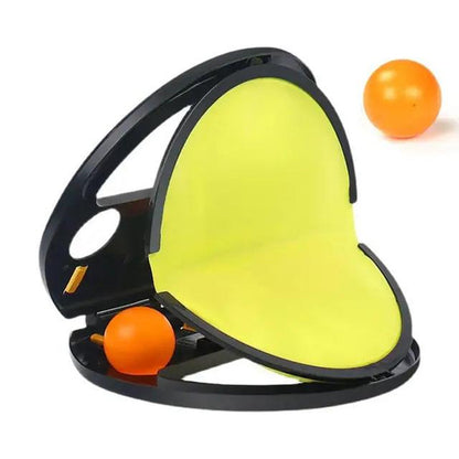 Ігровий набір «Повітряний теніс» (2 ракетки, 4 м'ячі) / Розвиваюча гра злови м'яч / Тенісний комплект