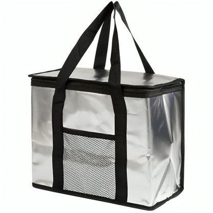 Термосумка складна для продуктів та напоїв, 25л / Сумка-холодильник / Терморюкзак з ручками