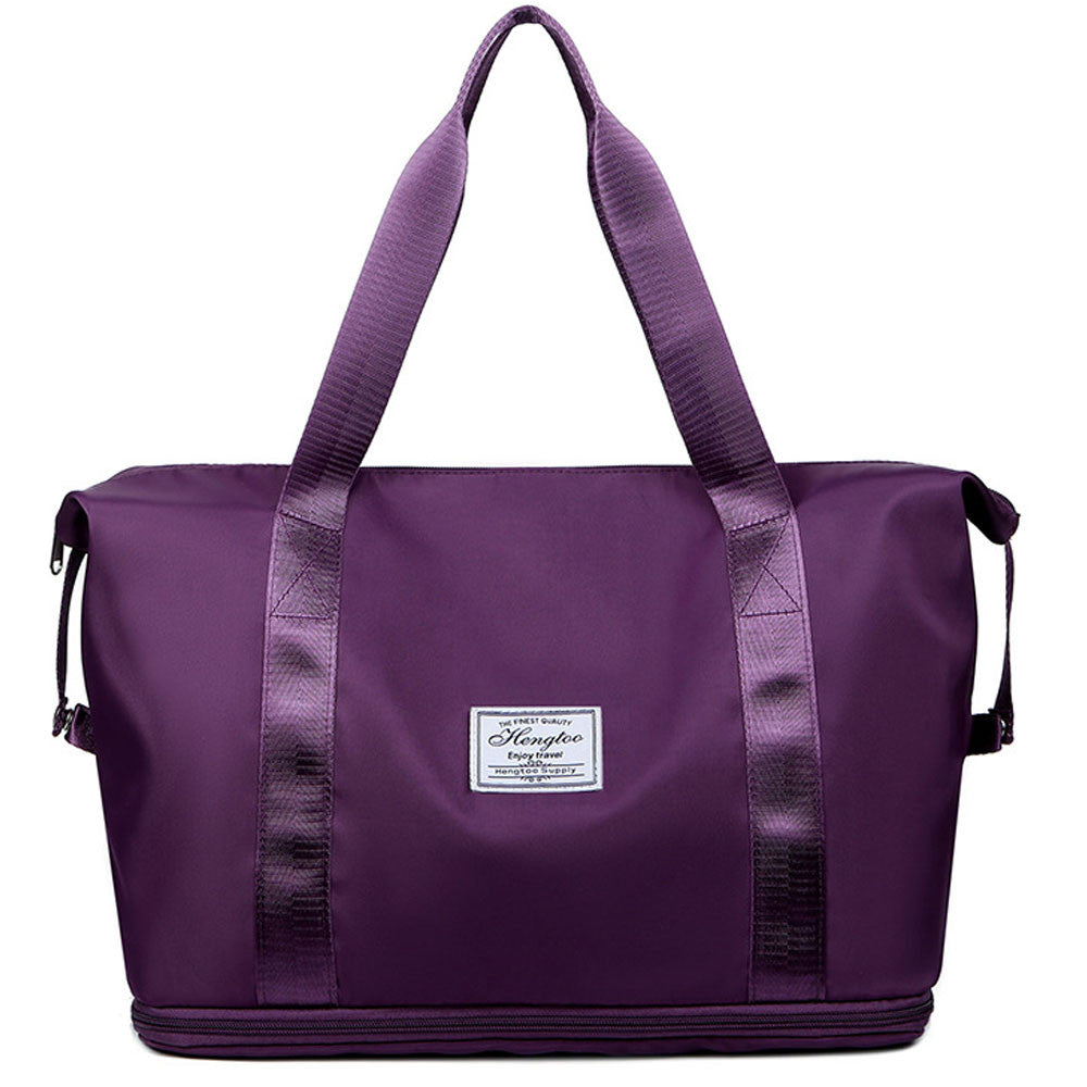 Сумка жіноча 55х42х21см, XL-1029, Фіолетова / Складна сумка для подорожей / Сумка-трансформер