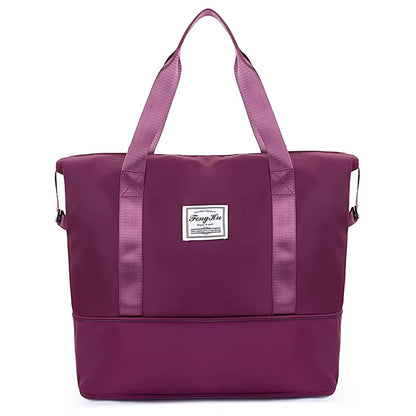 Сумка жіноча 55х42х21см, XL-1029, Фіолетова / Складна сумка для подорожей / Сумка-трансформер