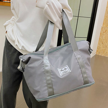 Сумка жіноча 55х42х21см, XL-1029, Сіра / Складна сумка для подорожей / Сумка-трансформер