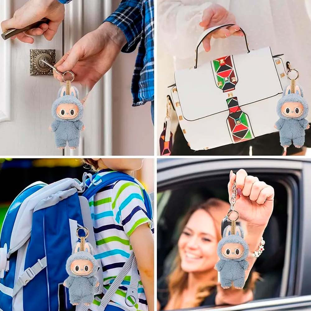 Іграшка-брелок Лабубу, 14см, Сюрприз / Labubu / Фігурка-брелок Лабубу / Фігурка Лабубу / М'яка іграшка лабубу