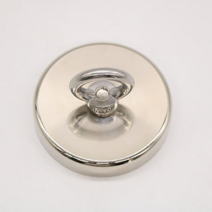 Неодимовий магніт 120мм - 450кг у корпусі із зовнішнім кільцем / Пошуковий магніт / Магніт для пошуків металу