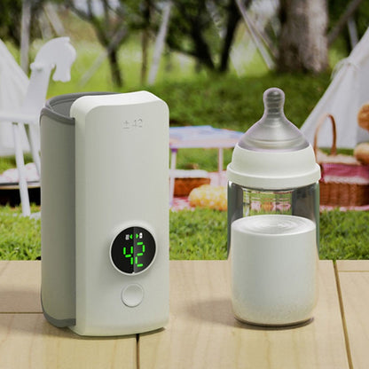 Підігрівач для пляшечок з 6 режимами до +55° від USB Milk Shaker LY-872 / Термочохол для пляшечок