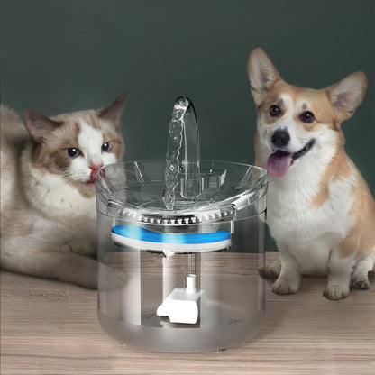 Автоматична поїлка-фонтан для котів та собак, 1,8л, від USB / Питний фонтанчик для тварин