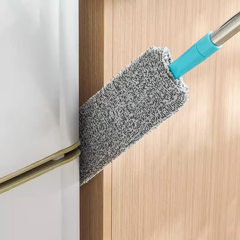 Гнучка швабра для важкодоступних місць, 61-104см / Телескопічна щітка для пилу / Тонка швабра для прибирання