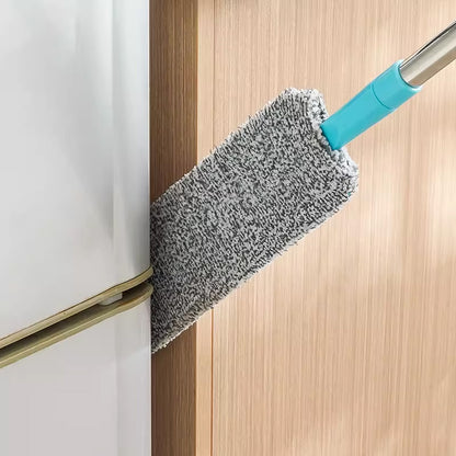 Гнучка швабра для важкодоступних місць, 61-104см / Телескопічна щітка для пилу / Тонка швабра для прибирання