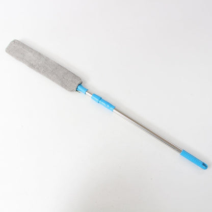 Гнучка швабра для важкодоступних місць, 61-104см / Телескопічна щітка для пилу / Тонка швабра для прибирання