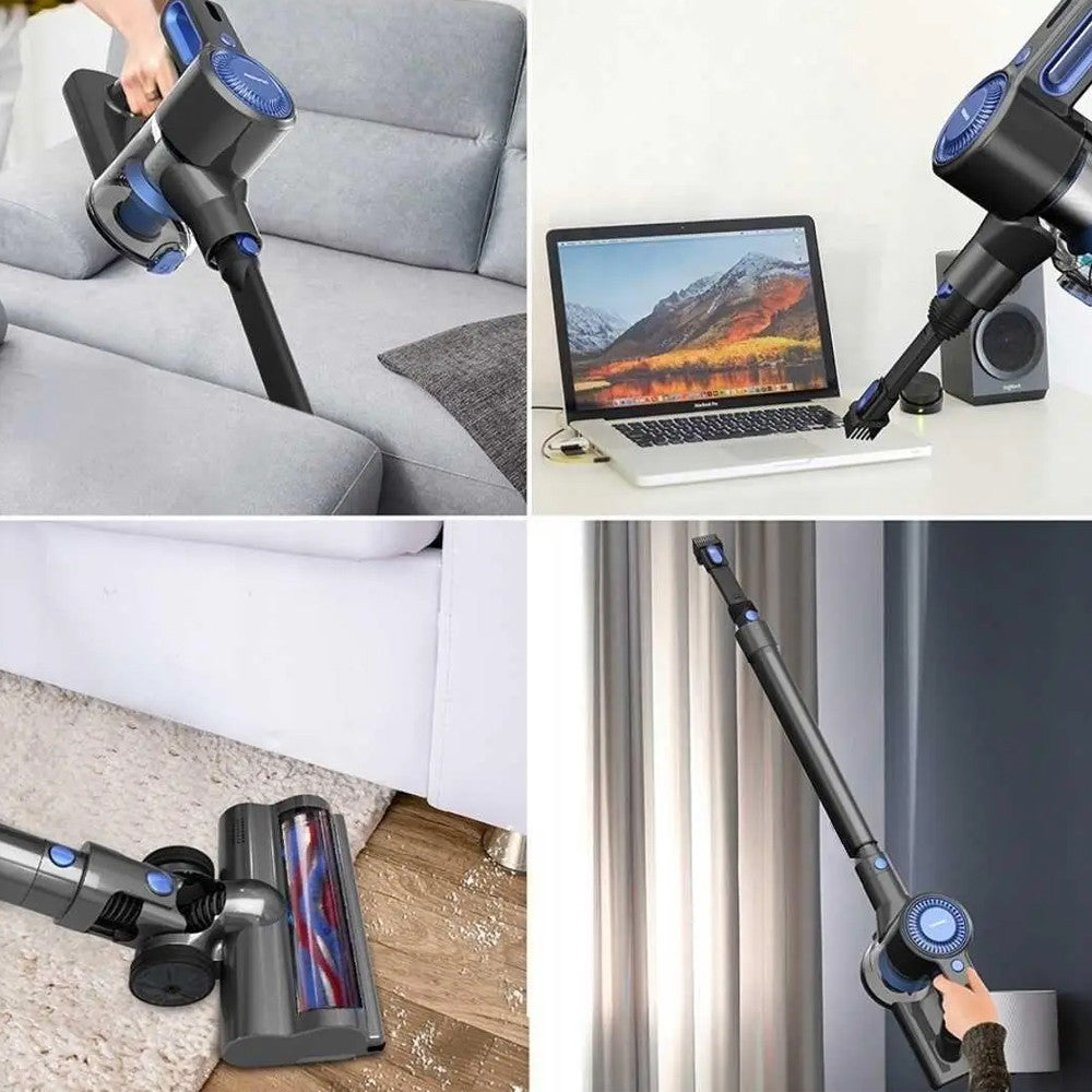 Акумуляторний пилосос 3в1 СВ-674 / Ручний пилосос акумуляторний / Вертикальний пилосос