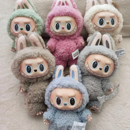 Іграшка-брелок Labubu, покоління 2, 17см, Рандом / Плюшева фігурка Labubu / М'яка іграшка сюрприз лабубу