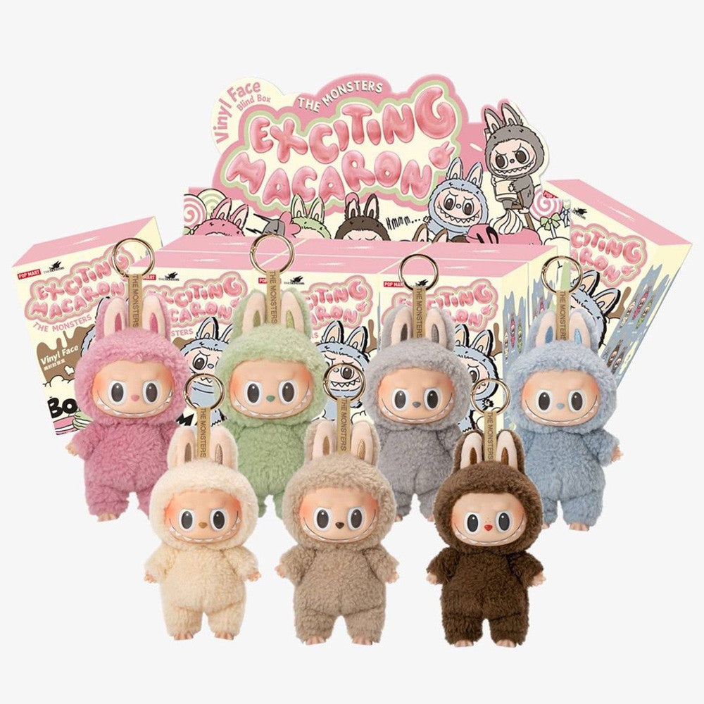Іграшка-брелок Labubu, покоління 2, 17см, Рандом / Плюшева фігурка Labubu / М'яка іграшка сюрприз лабубу