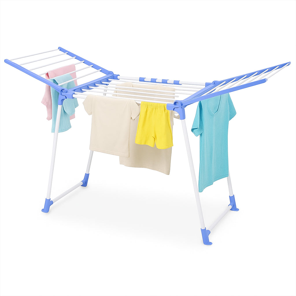 Сушарка для білизни підлогова 172х60х87, Clothes dryer, Білий / Складна сушка для одягу / Посилена сушарка для речей