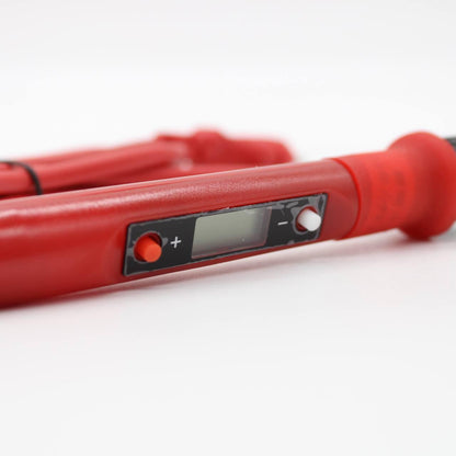 Набір для паяння у футлярі, 220V, 80W / Паяльний набір / Цифровий паяльник з регульованою температурою