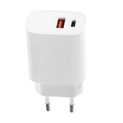 Мережевий адаптер 25Вт Type-C зі швидкою зарядкою / Блокування для заряджання / Зарядний пристрій