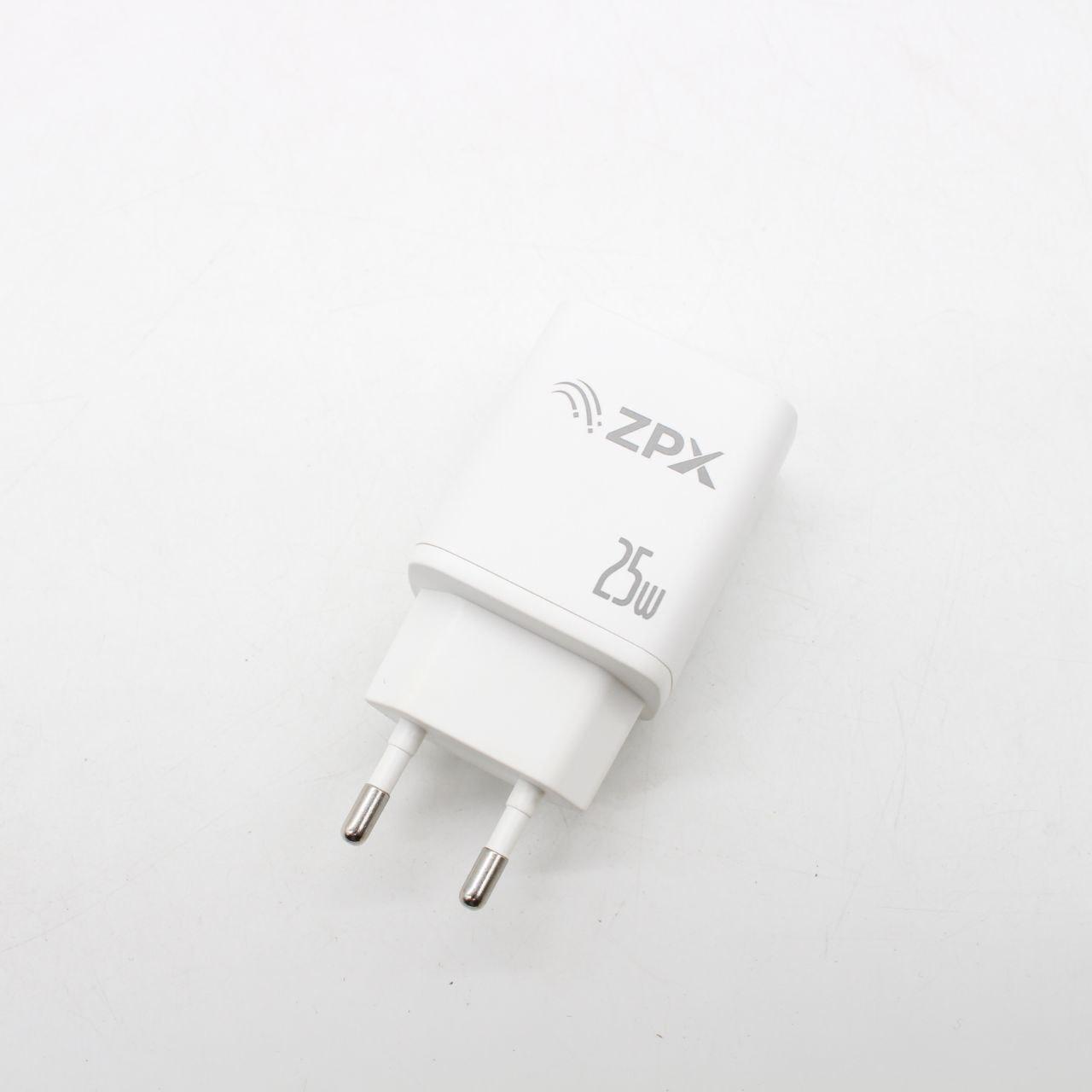 Мережевий адаптер 25Вт Type-C зі швидкою зарядкою / Блокування для заряджання / Зарядний пристрій