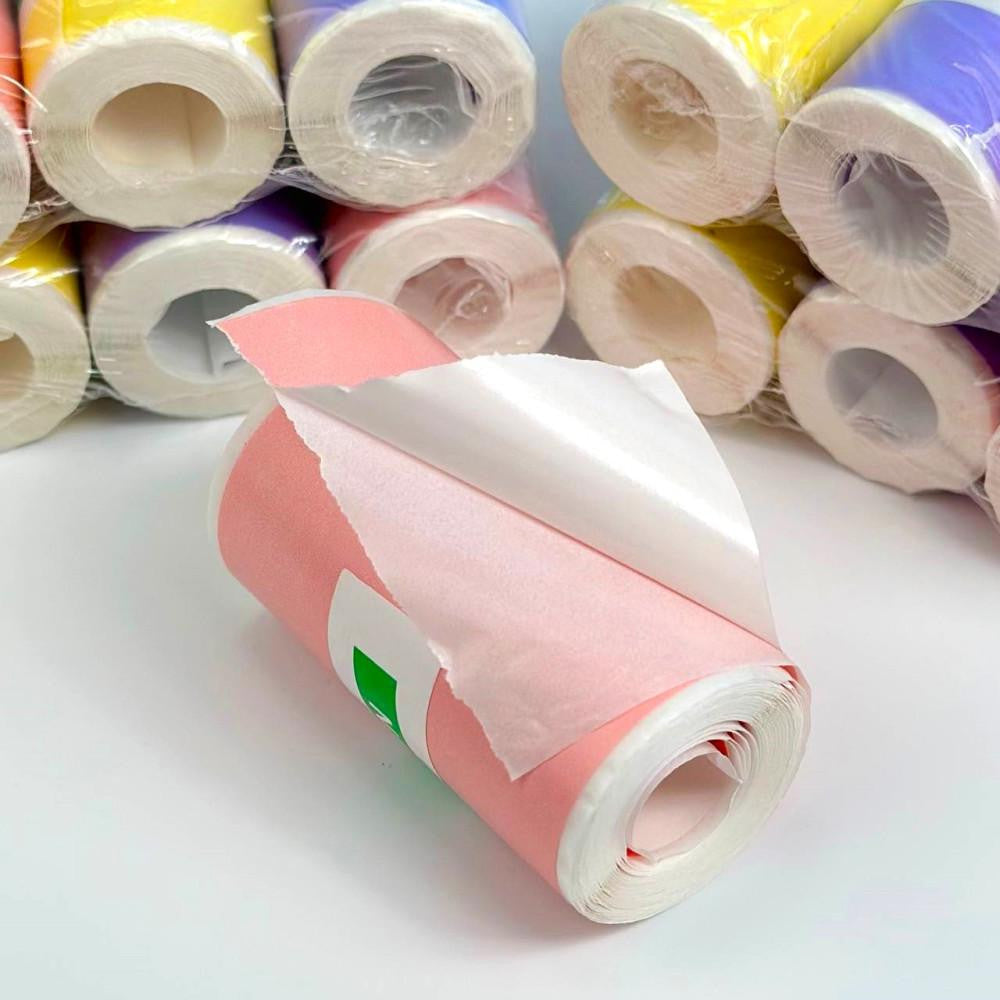 Самоклеючий термопапір для міні-принтера 57x25мм, 3 кольори / Набір кольорового паперу для термопринтера