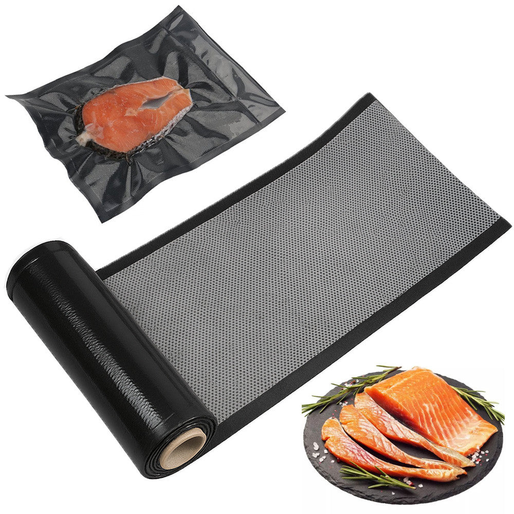 Пакети для вакууматора 5 м х 20 см, 1 рулон / Вакуумні пакети для продуктів / Пакети для вакуумування