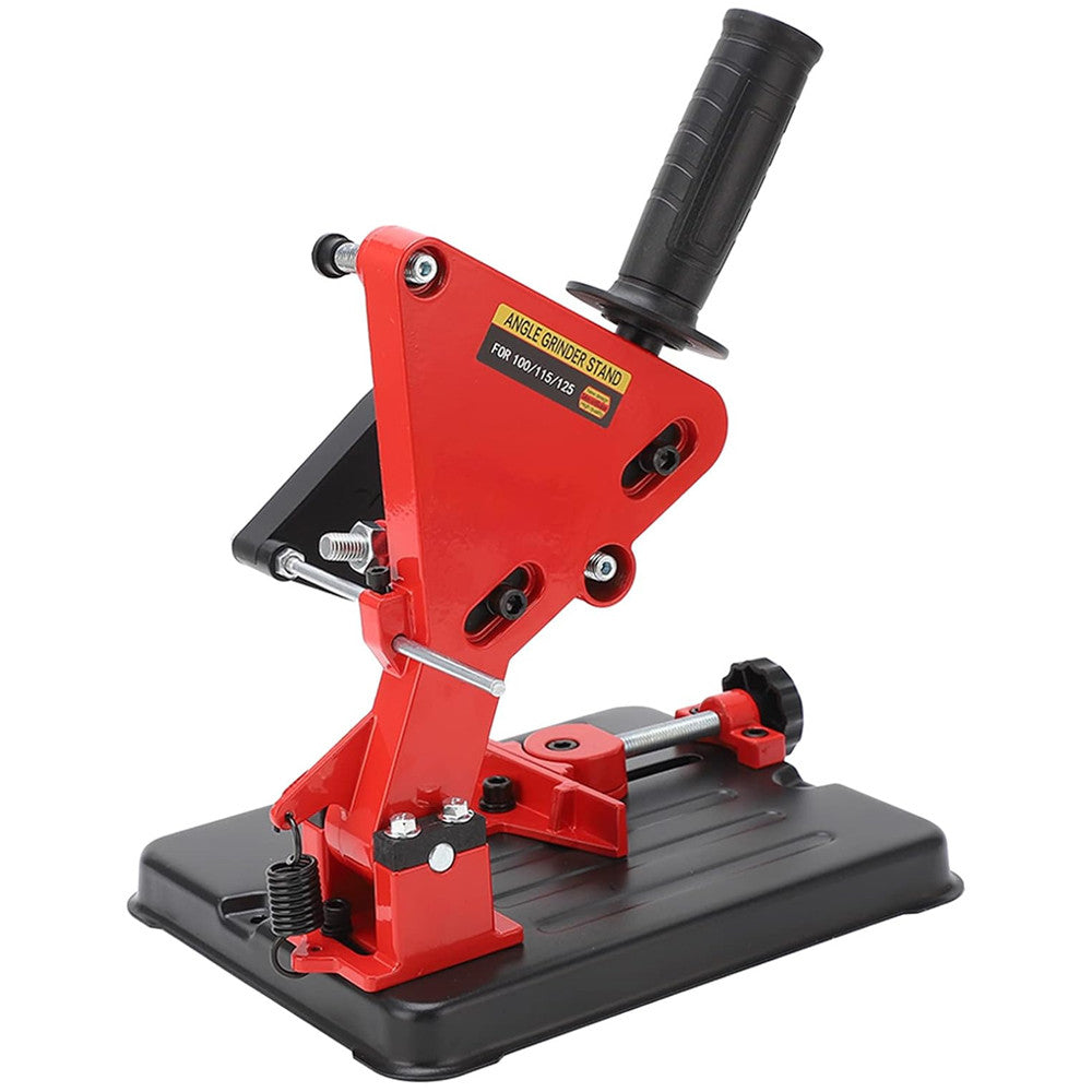 Стійка для болгарки 115-125мм, TZ-6103, Червоний / Підставка для кутової шліфувальні машини / Тримач для УШМ