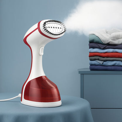 Ручний відпарювач для одягу Zepline ZP-204, 2500 Вт, 300 мл, червоний / Вертикальний відпарювач