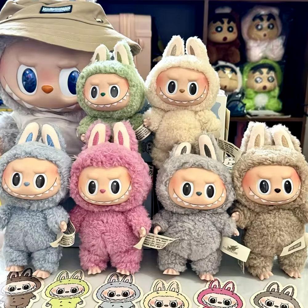 Іграшка-брелок Labubu, покоління 2, 17см, Рандом / Плюшева фігурка Labubu / М'яка іграшка сюрприз лабубу