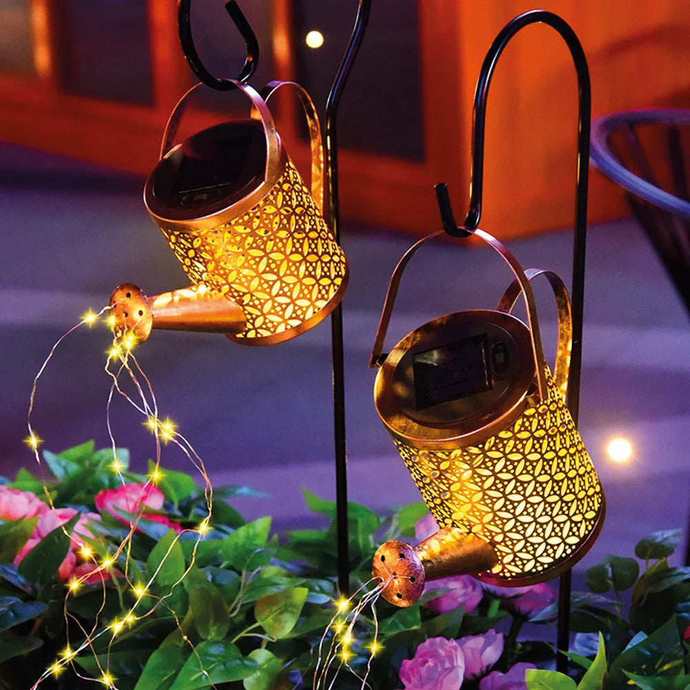 2шт Садовий ліхтар на сонячній батареї, 80 см Fairy lamp / Світильник садовий / Вуличний ліхтар