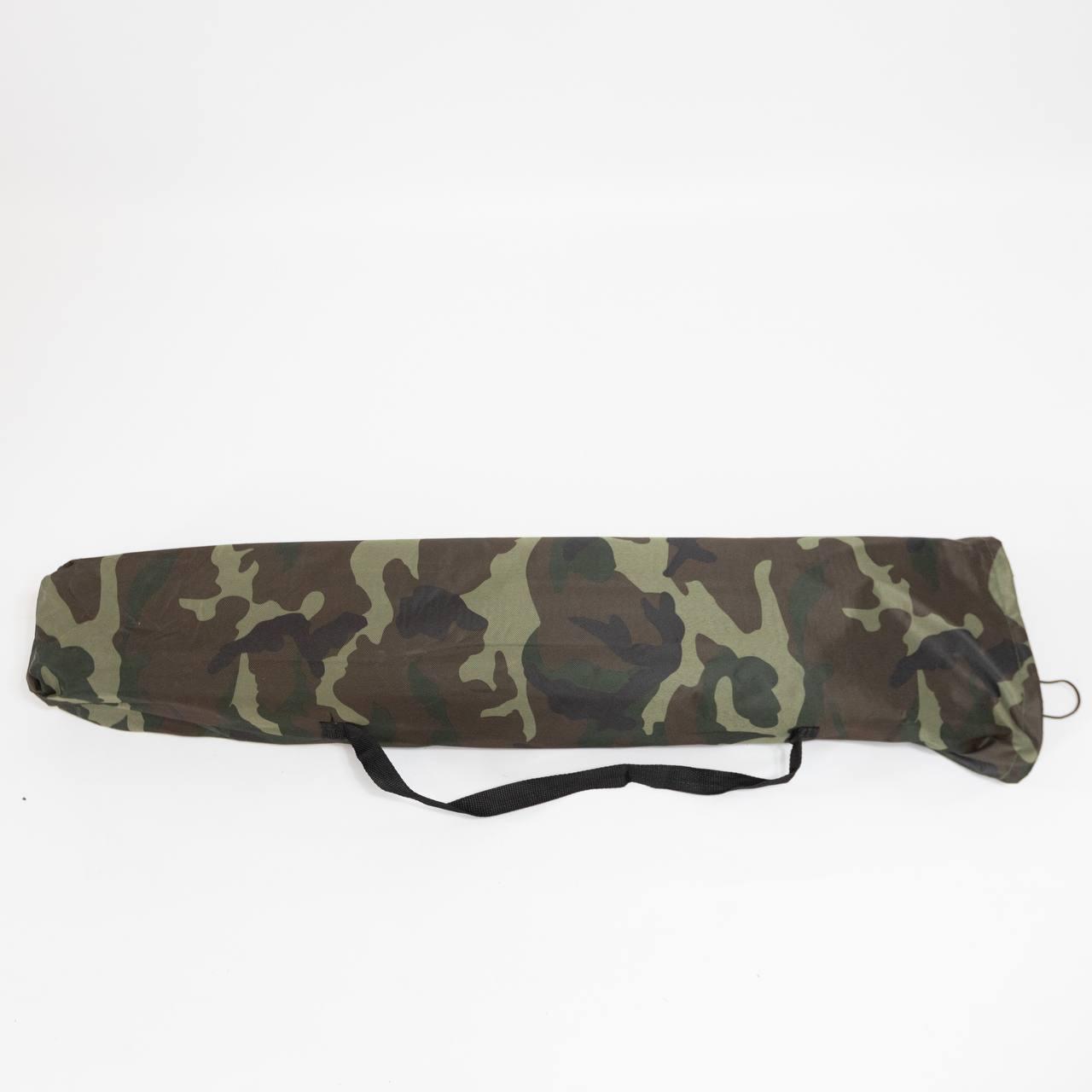 Ліжко розкладне для кемпінгу до 120 кг, 189х70х45см, Камуфляж / Розкладачка ліжко туристичне