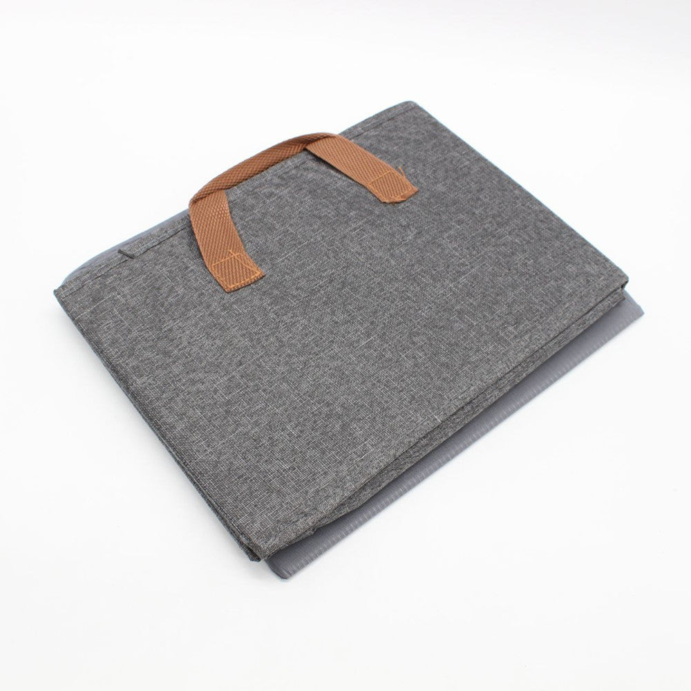 Коробка-органайзер для зберігання речей 23л, 50х30х20см, Сірий / Органайзер для речей у шафу / Кошик для одягу