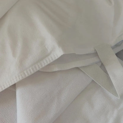 Водонепроникний наматрацник на гумці 100х200см, Unicolor, Білий / Наматрацник натяжний, що не промокає
