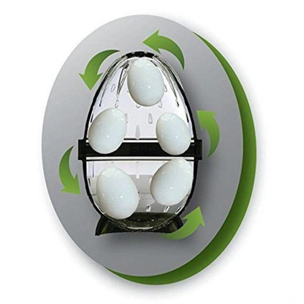 Контейнер для чищення яєць (до 5 яєць) Egg Stripper, Прозорий / Ручна машина для очищення яєць / Апарат для чищення яєць