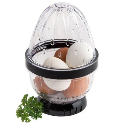 Контейнер для чищення яєць (до 5 яєць) Egg Stripper, Прозорий / Ручна машина для очищення яєць / Апарат для чищення яєць