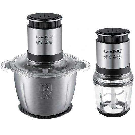 Подрібнювач-блендер 2в1 LB-56014, 1000 Вт, 3.0 л + 0.6 л / Електричний чоппер / Блендер