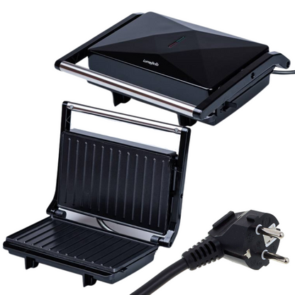 Електрогриль з антипригарним покриттям LB-9030, 850 Вт / Гриль електричний / Електричний барбекю