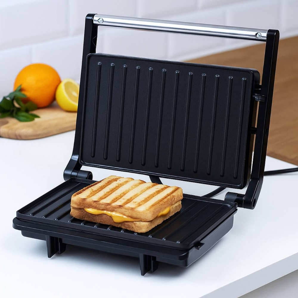 Електрогриль з антипригарним покриттям LB-9030, 850 Вт / Гриль електричний / Електричний барбекю