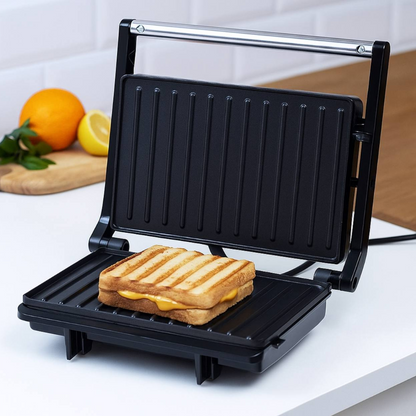 Електрогриль з антипригарним покриттям LB-9030, 850 Вт / Гриль електричний / Електричний барбекю