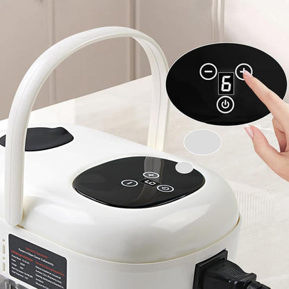 Багатофункціональний пароочисник + 7 насадок, 1,2л, 2500Вт / Ручний пароочисник для прибирання