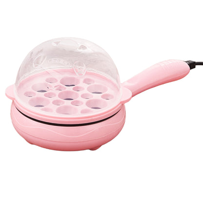 Міні-сковорода електрична рожева з антипригарним покриттям 350 Вт 33393 / Електросковорода / Сковорода електрична