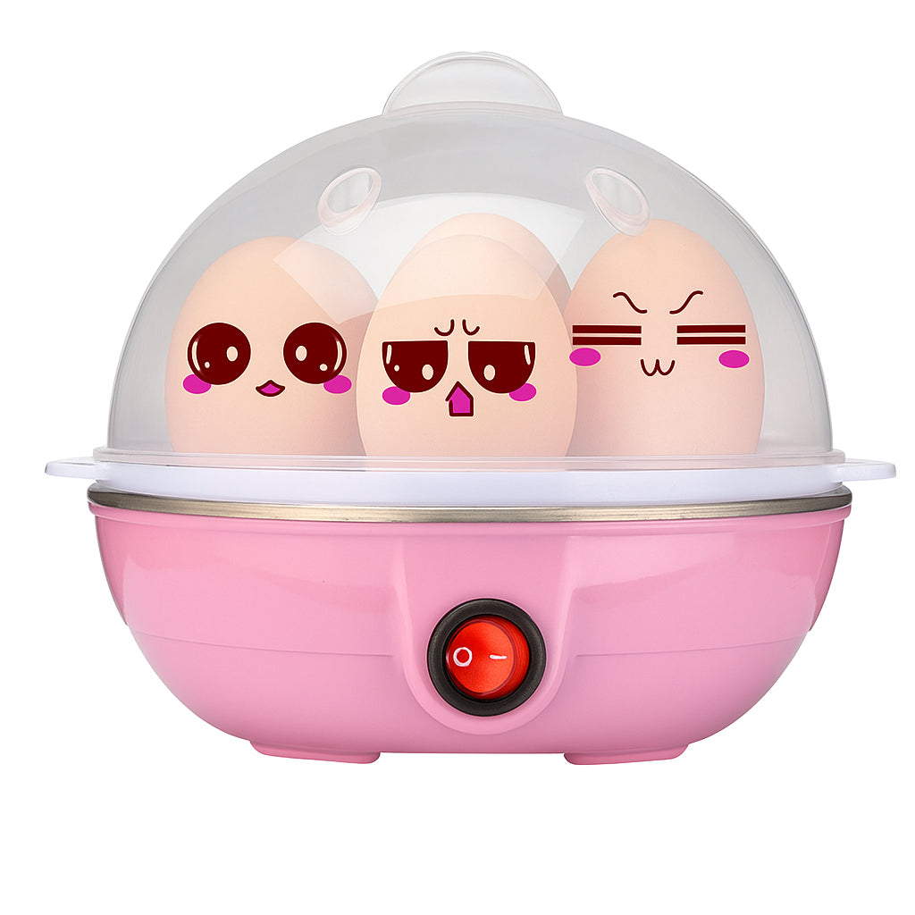 Міні-сковорода електрична рожева з антипригарним покриттям 350 Вт 33393 / Електросковорода / Сковорода електрична