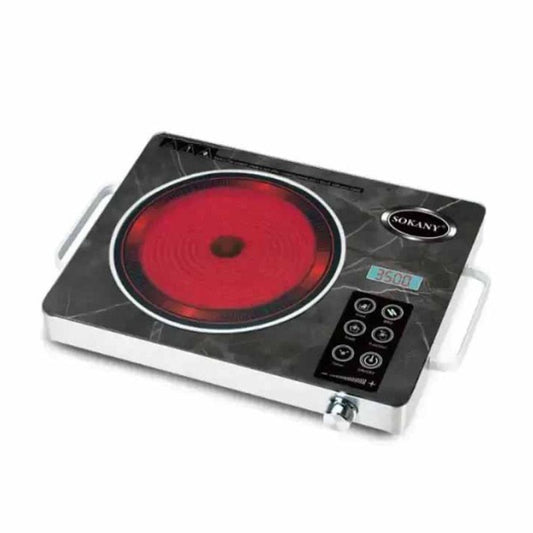 Інфрачервона плита настільна 3500Вт SK-07073 / Сенсорна плита / Одноконфоркова електроплита