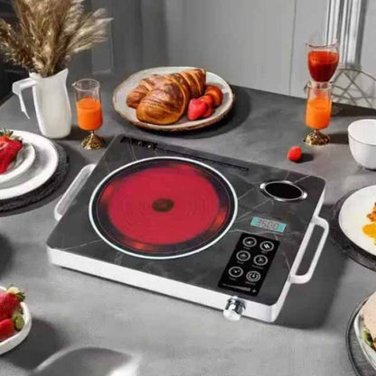 Інфрачервона плита настільна 3500Вт SK-07073 / Сенсорна плита / Одноконфоркова електроплита
