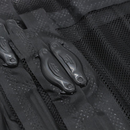 Москітна шторка на двері 210х100см, Magic Mesh, Чорна / Антимоскітна сітка на двері