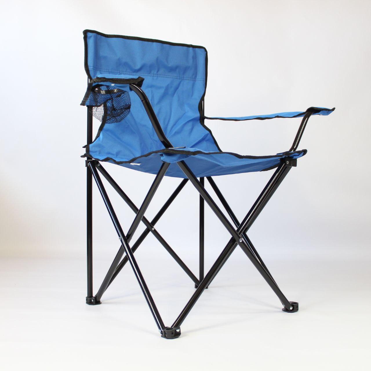 Стілець туристичний розкладний до 100 кг (80×76×50см) / Складаний стілець, крісло для походів у чохлі