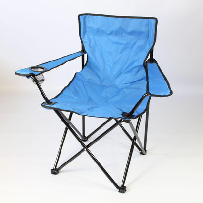 Стілець туристичний розкладний до 100 кг (80×76×50см) / Складаний стілець, крісло для походів у чохлі