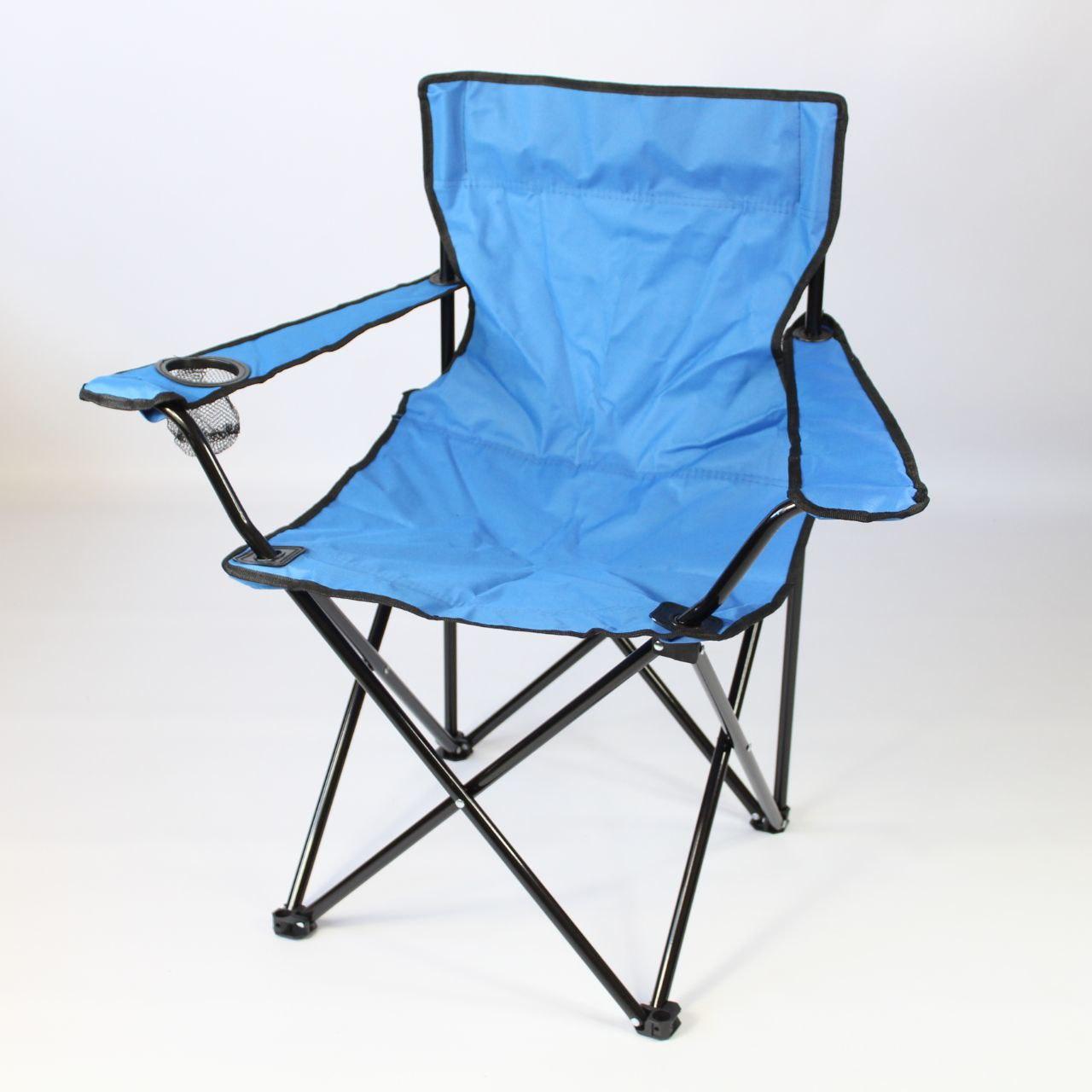 Стілець туристичний розкладний до 100 кг (80×76×50см) / Складаний стілець, крісло для походів у чохлі