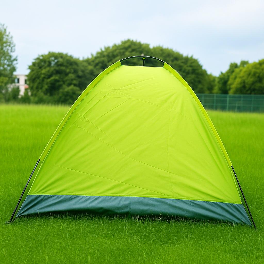 Тримісний туристичний намет 200х110 см, Зелений / Намет на 3 персони / Тримісний намет