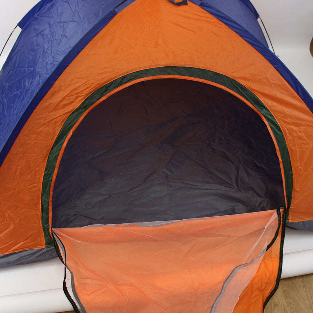 Тримісний туристичний намет 200х150 см, Синя / Намет на 3 персони