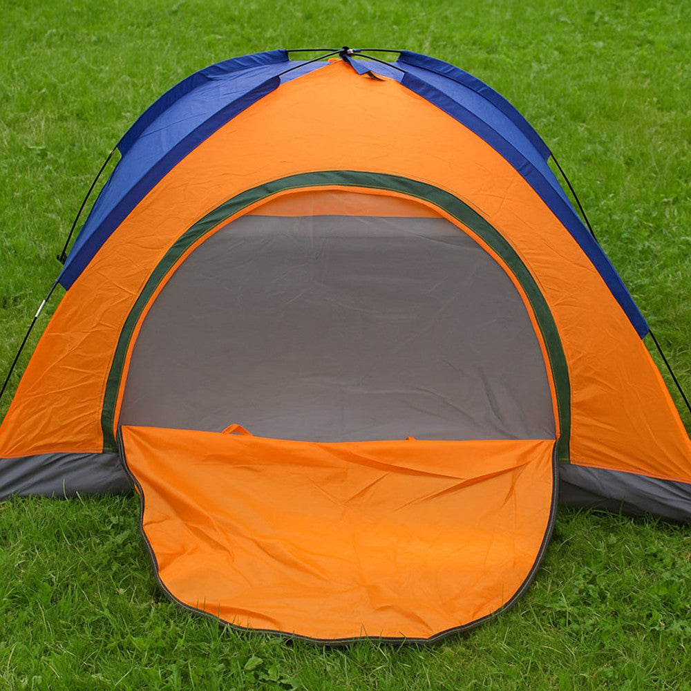 Тримісний туристичний намет 200х150 см, Синя / Намет на 3 персони